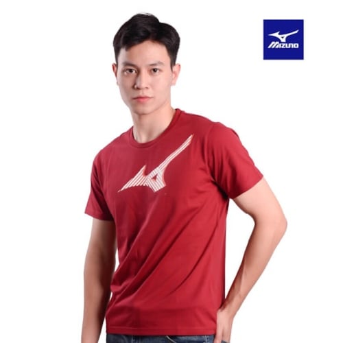 MIZUNO ÁO THỂ THAO T-SHIRT NAM MIZUNO ĐỎ